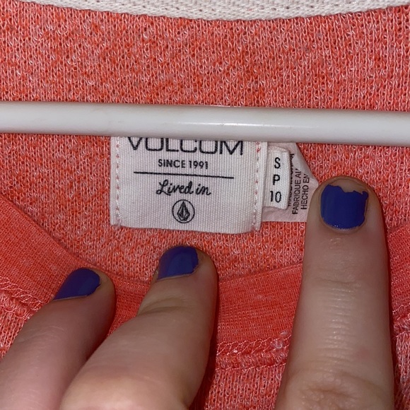 Volcom fringe crewneck sweater - Picture 7 of 10
